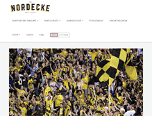 Tablet Screenshot of nordecke.com